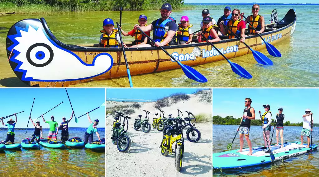 Bisca Loisirs, Aktivität Sur Les Lacs In BISCARROSSE LAC - Bisca Grands ...