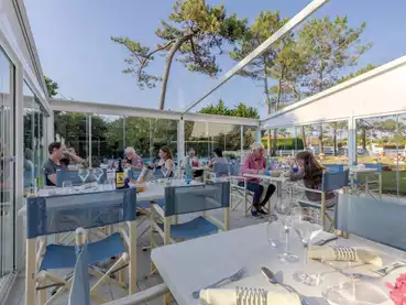 Restaurant Les vagues Terrasse